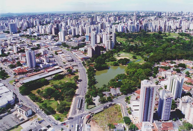 Goiânia é a segunda maior cidade do Centro-Oeste