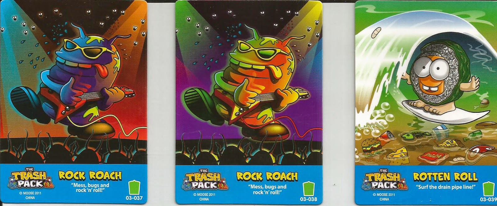 GeoBloxJF: The Trash Pack Trading Card Collection 1 03-031 - 03-060