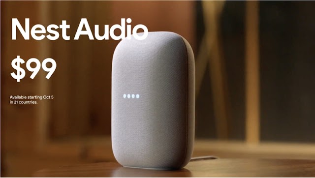 Loa thông minh Google Nest Audio vừa ra mắt có nhiều nâng cấp mới
