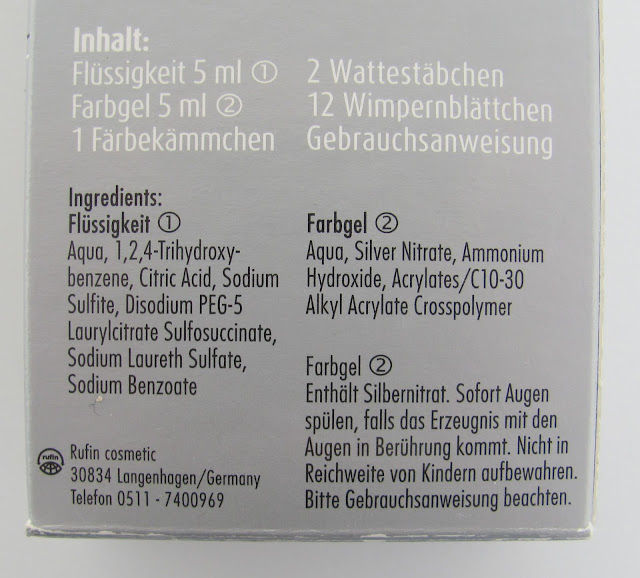 Augenbrauen Färben Swiss O Par SWISS•O•PAR® taucht Brauen und Wimpern in intensive Farben