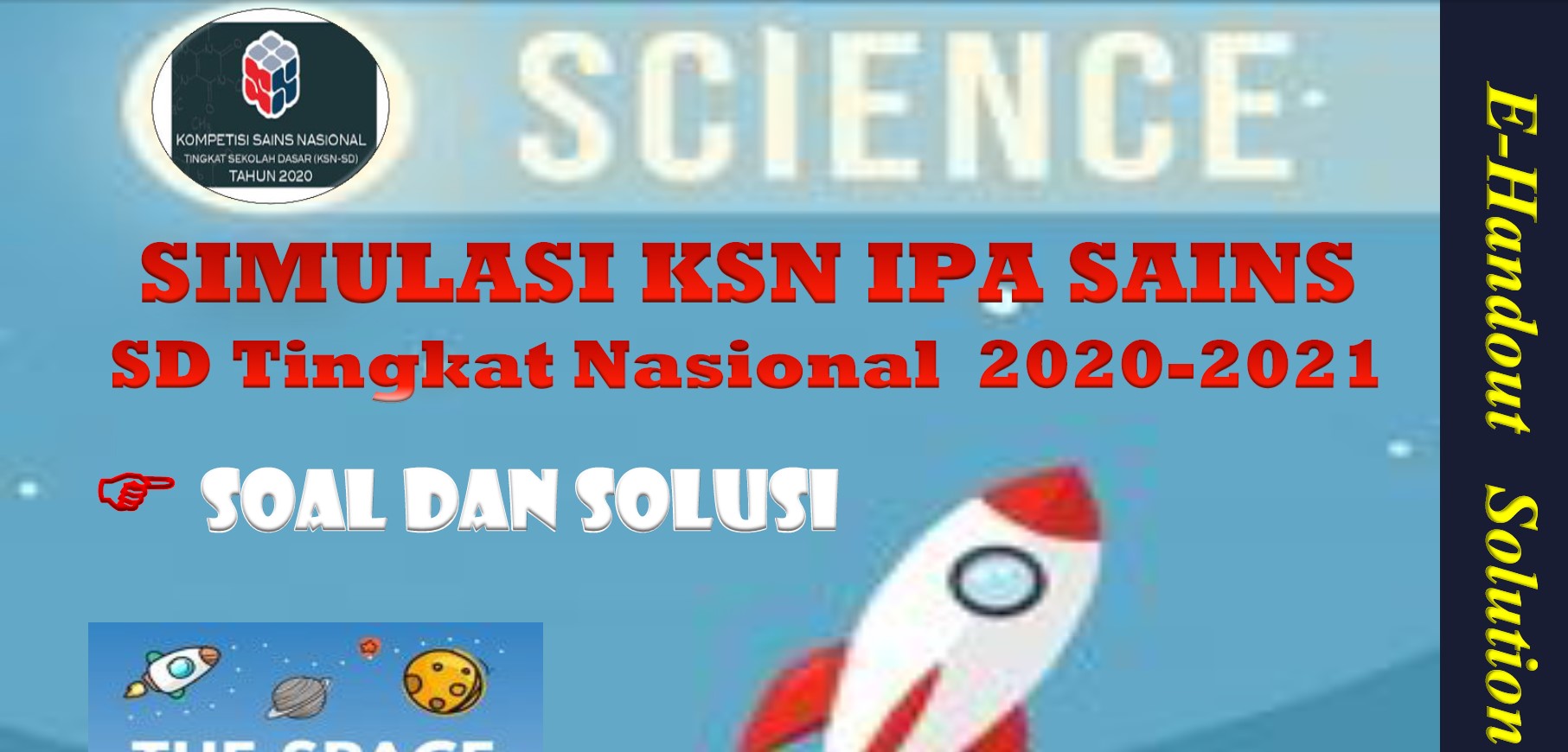 Download Soal dan Solusi Simulasi KSN IPA SAINS SD Tingkat Nasional 2020-2021