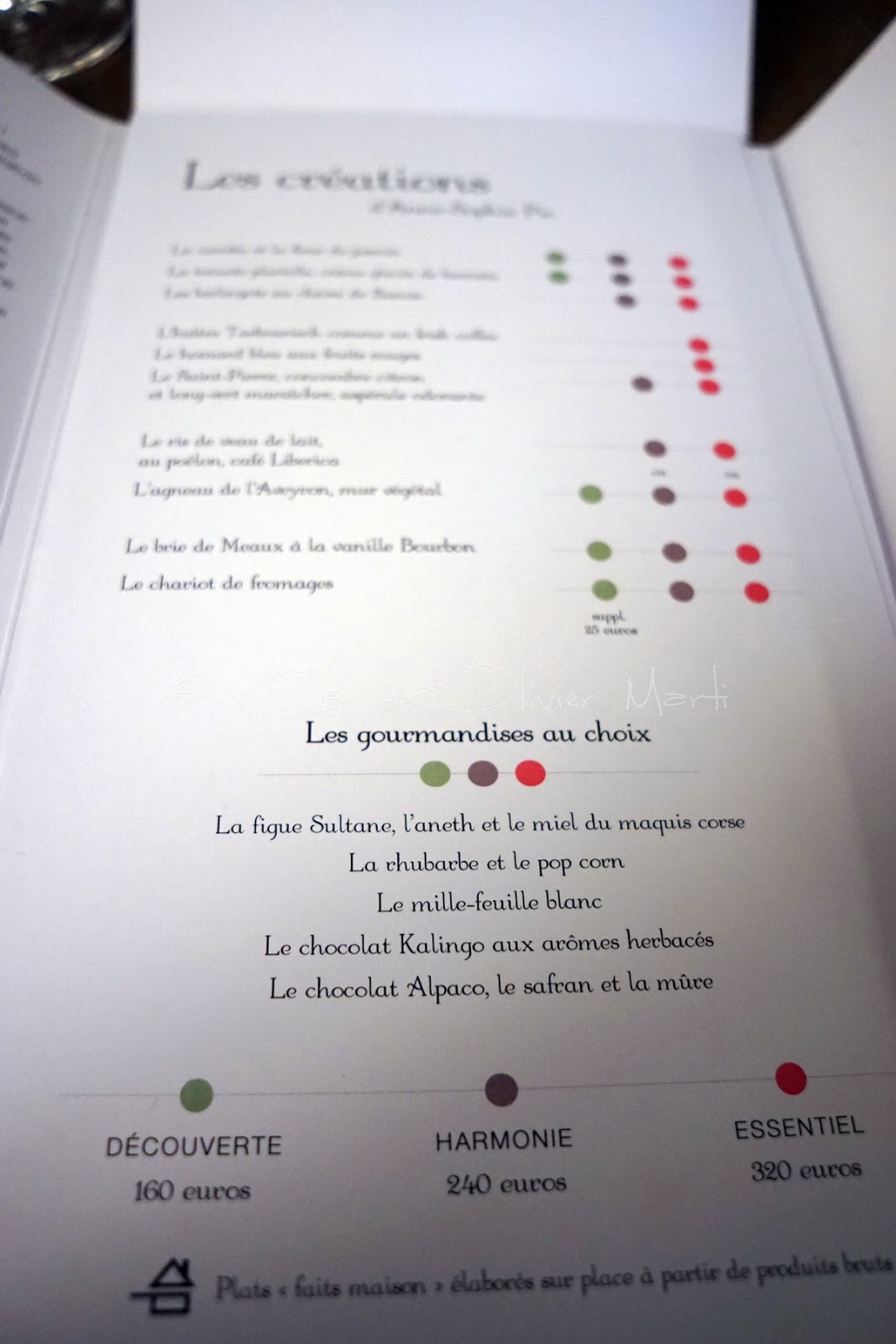 1001 Recettes A la table de AnneSophie Pic à Valence!