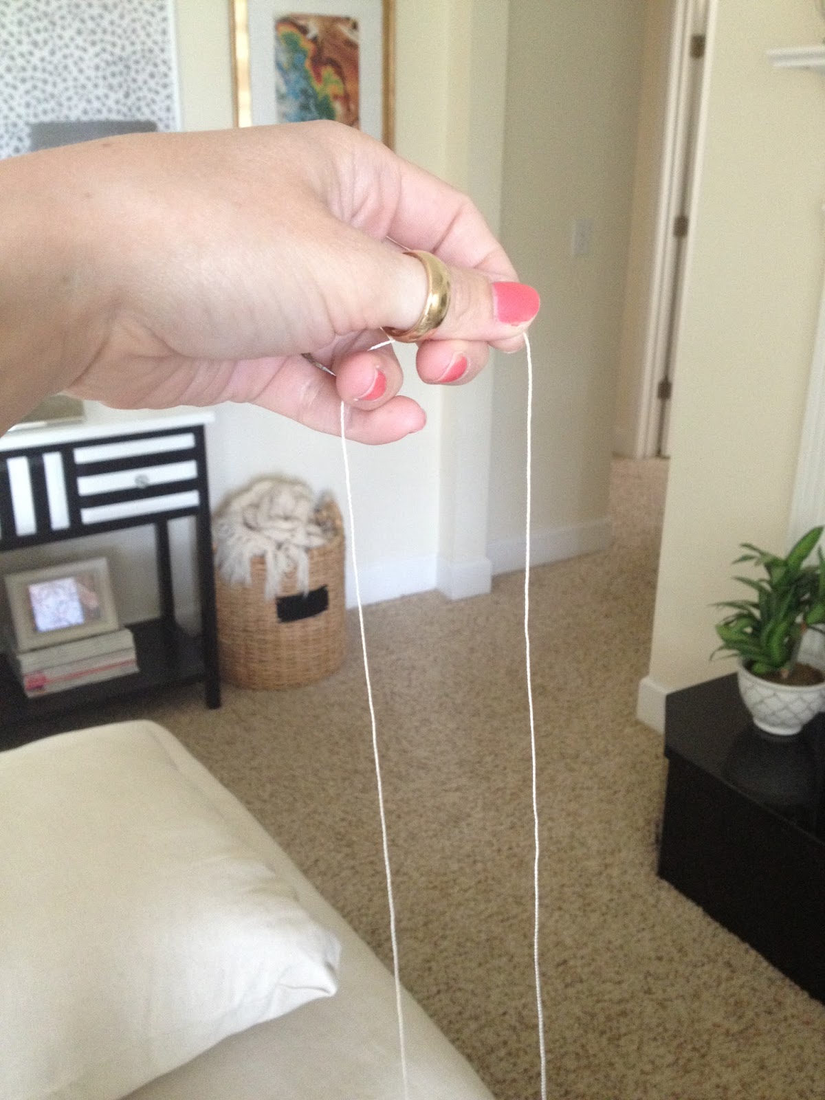 InsideOut Design How To Do Buttonless Tufting On Couch Cushions