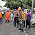 Penyemprotan Disikfektan dan Bagi-bagi Masker Cegah Penyebaran Virus Covid -19