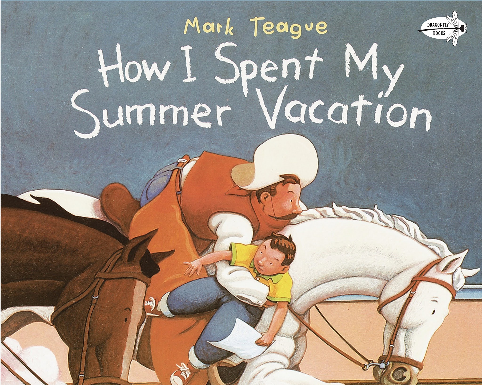 My summer book. How i spent my Summer vacation by Mark Teague. My Summer vacation book. I spent my vacation).