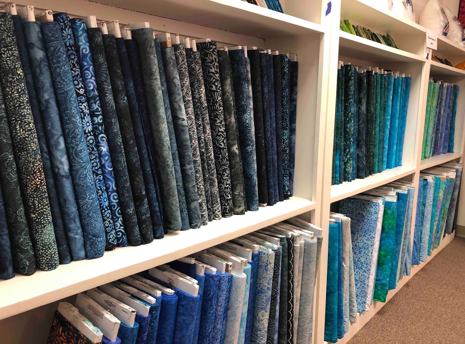 Cat Patches Quilt Shop Durango Quilt Company; Durango, Colorado