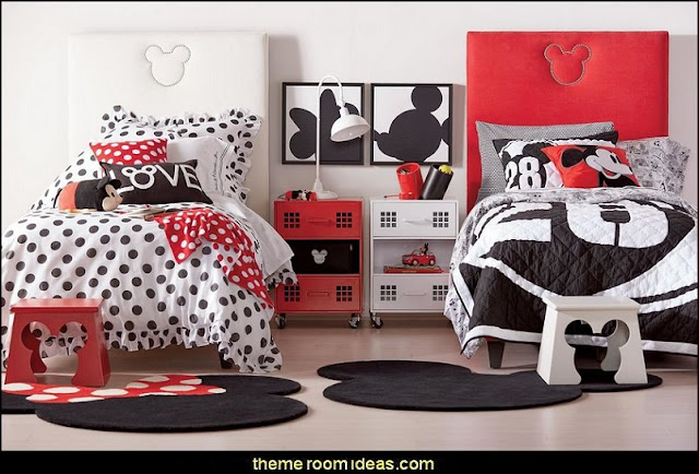 decorating theme bedrooms - maries manor: mickey mouse bedroom ideas