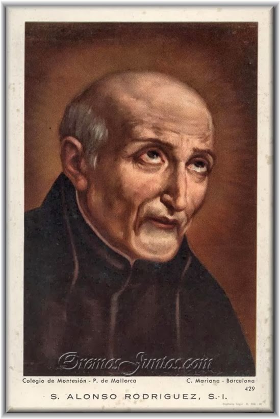 Vidas Santas San Alonso Rodríguez, Presbítero