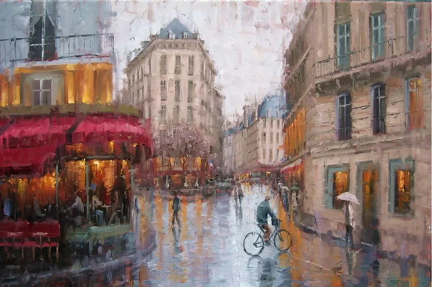 Eugene Paprocki 1971 ~ American painter | The impressionist city Eugene Paprocki 1971 ~ American painter | The impressionist city