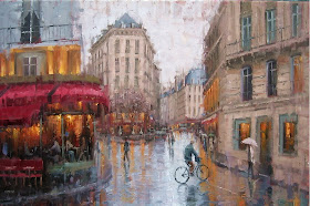 Eugene Paprocki 1971 ~ pittore americano | La città impressionista