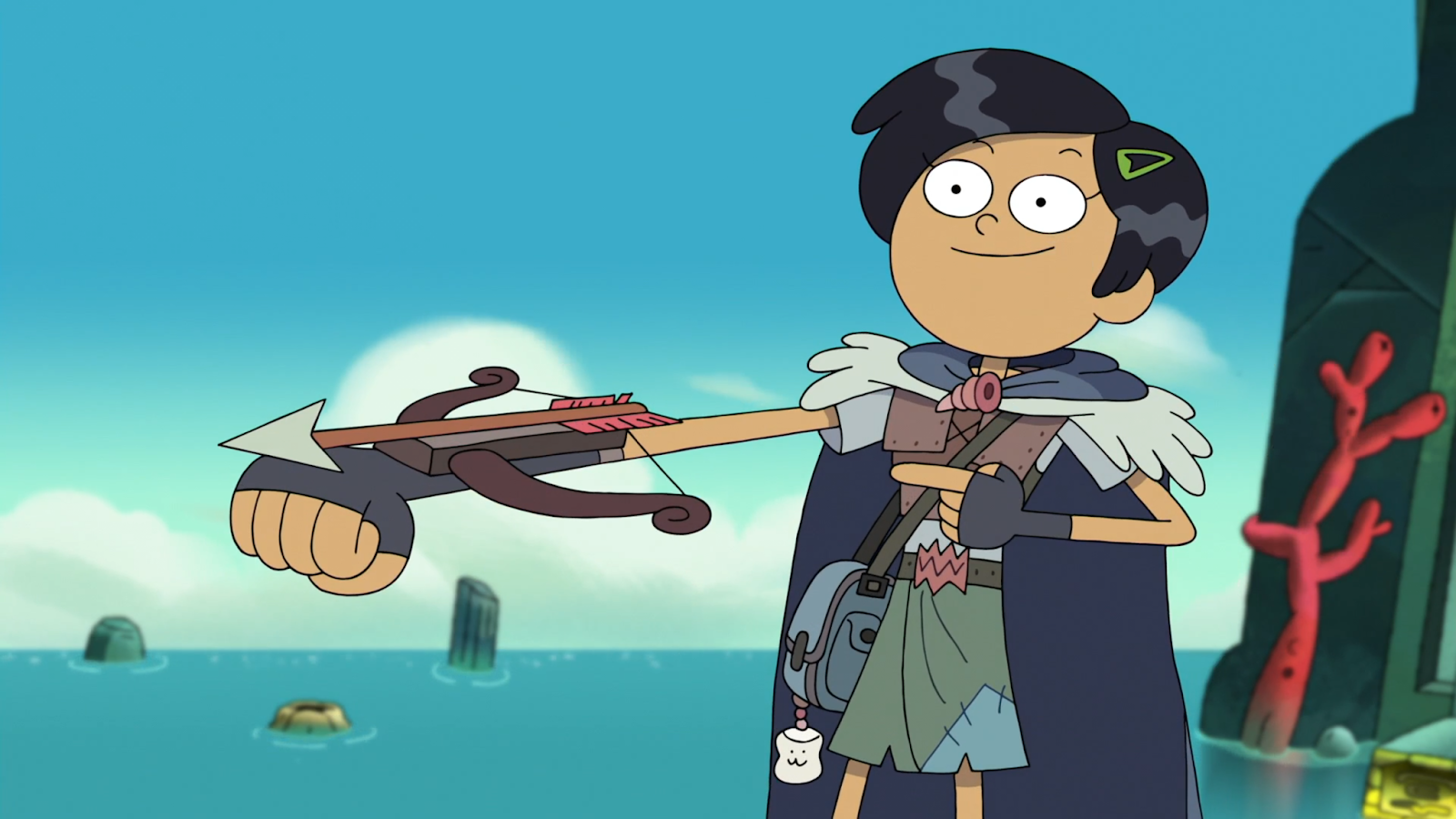 Unfunny Guy Talks About Funny Show Amphibia Review Marcy at the Gates