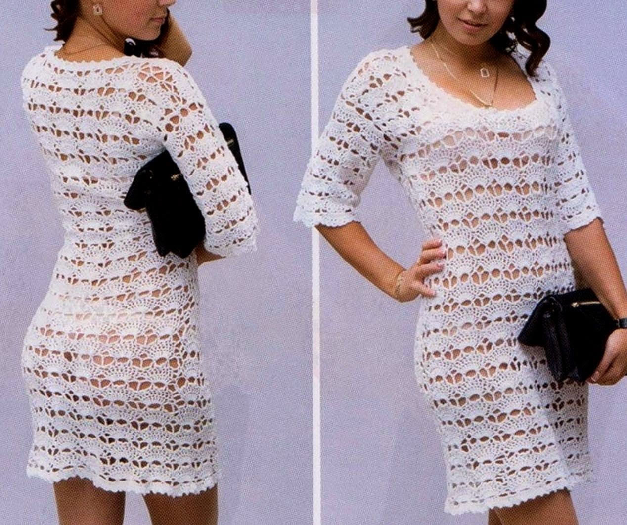 Irina Crochet Dress. PATTERNS.