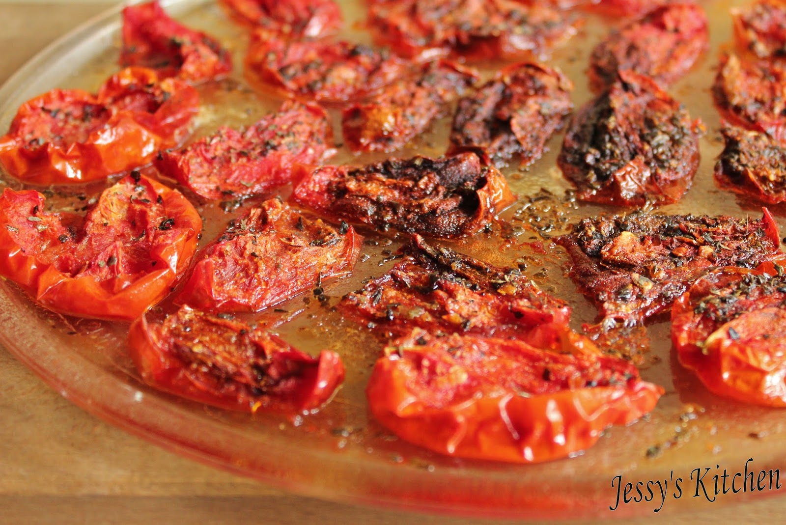 Jessy's Kitchen Tomates séchées au microonde