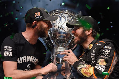 Truex and Toyota are #NASCAR Cup Champs
