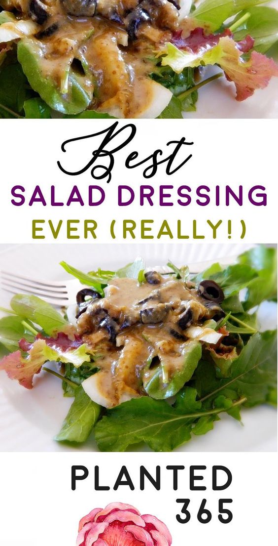 sericously, the BEST Salad Dressing The Easy Recipes Blog