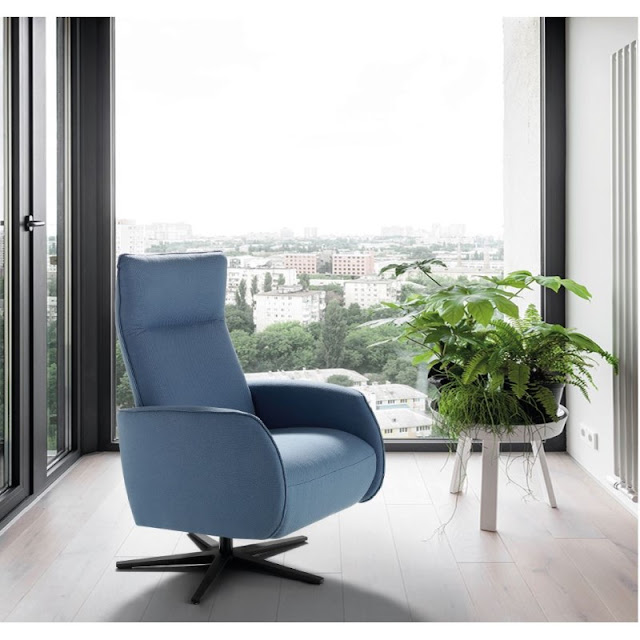 Sofa relax de diseño modelo LAGOH con cabezales electricos – SIDIVANI