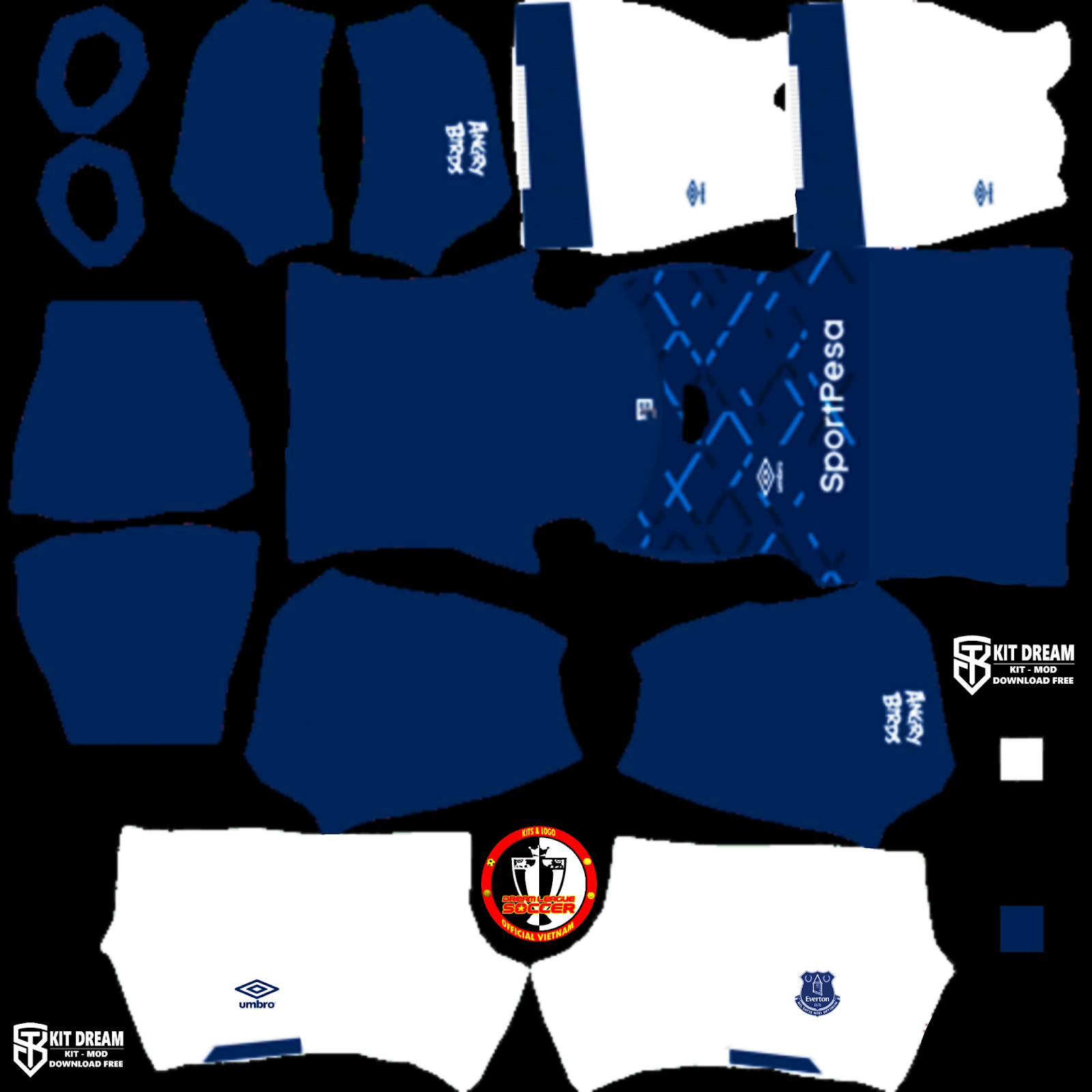Kits Everton - Dream League Soccer 2021