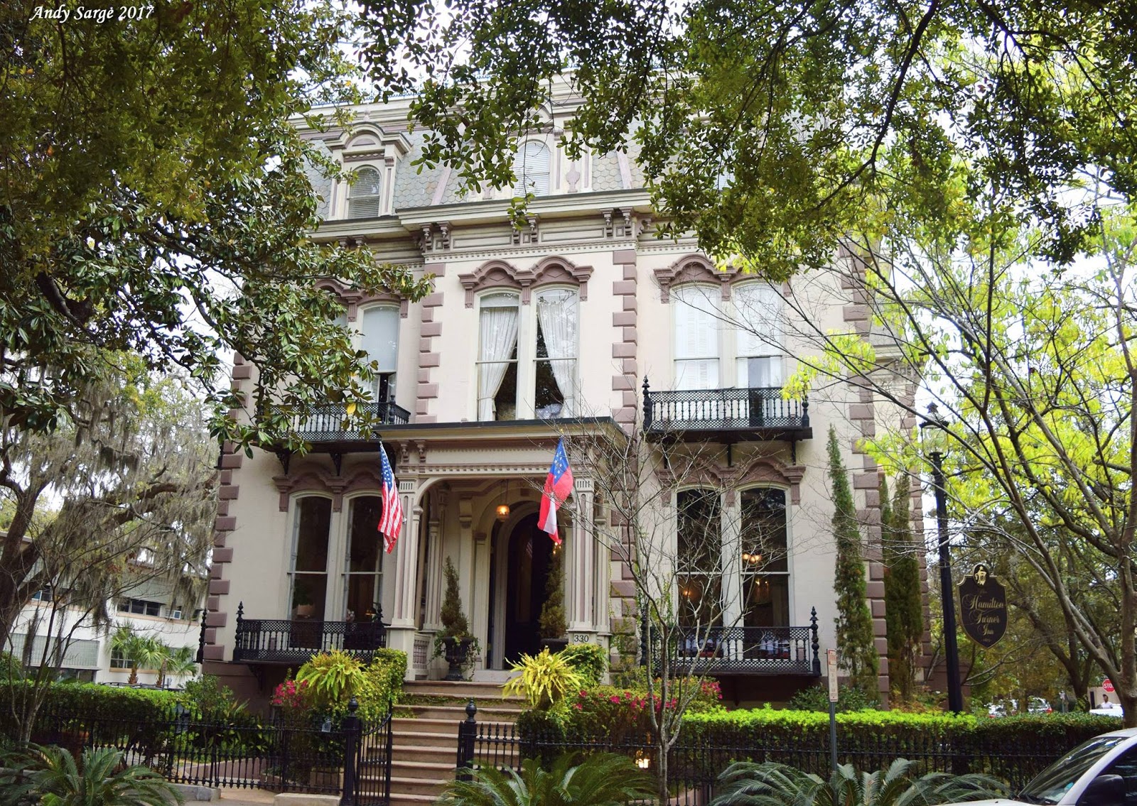 The Hamilton Turner House in Savannah