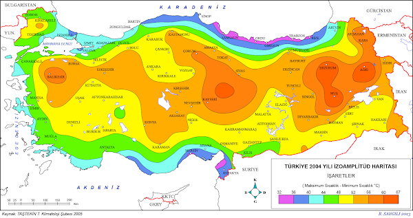 Türkiye İklim Haritaları