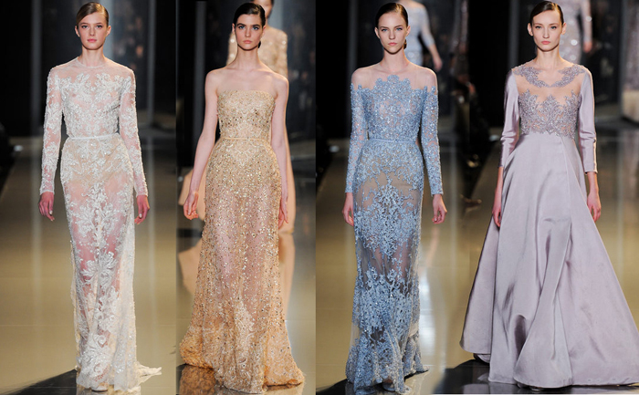 Haute Couture Spring 2013: Elie Saab | .Love at First Blush.