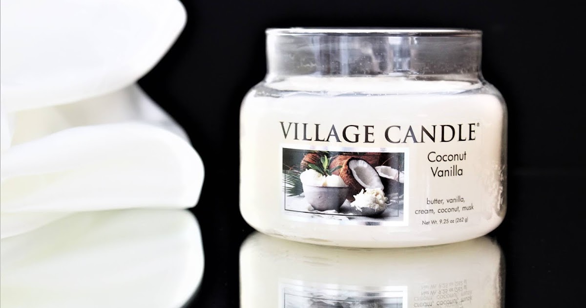 VILLAGE CANDLE COCONUT VANILLA [AVIS]