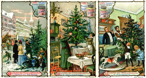 Héraldie: Imagerie de Noël 3 : le parcours du sapin de Noël Héraldie: Imagerie de Noël 3 : le parcours du sapin de Noël