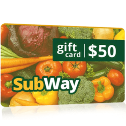 RZUSA-$50 SUBWAY GIFT CARD (US)