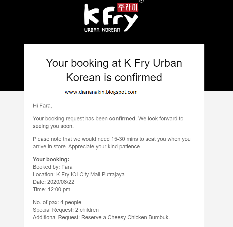 Kuconteng Diari Teringin Nak Makan KFRY Tapi Selalu Penuh, Jadi "Book