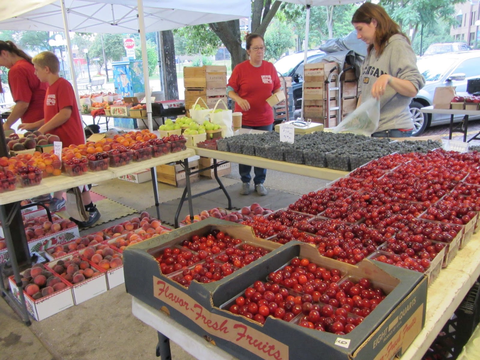 Mae's Food Blog Ann Arbor Farmers Market