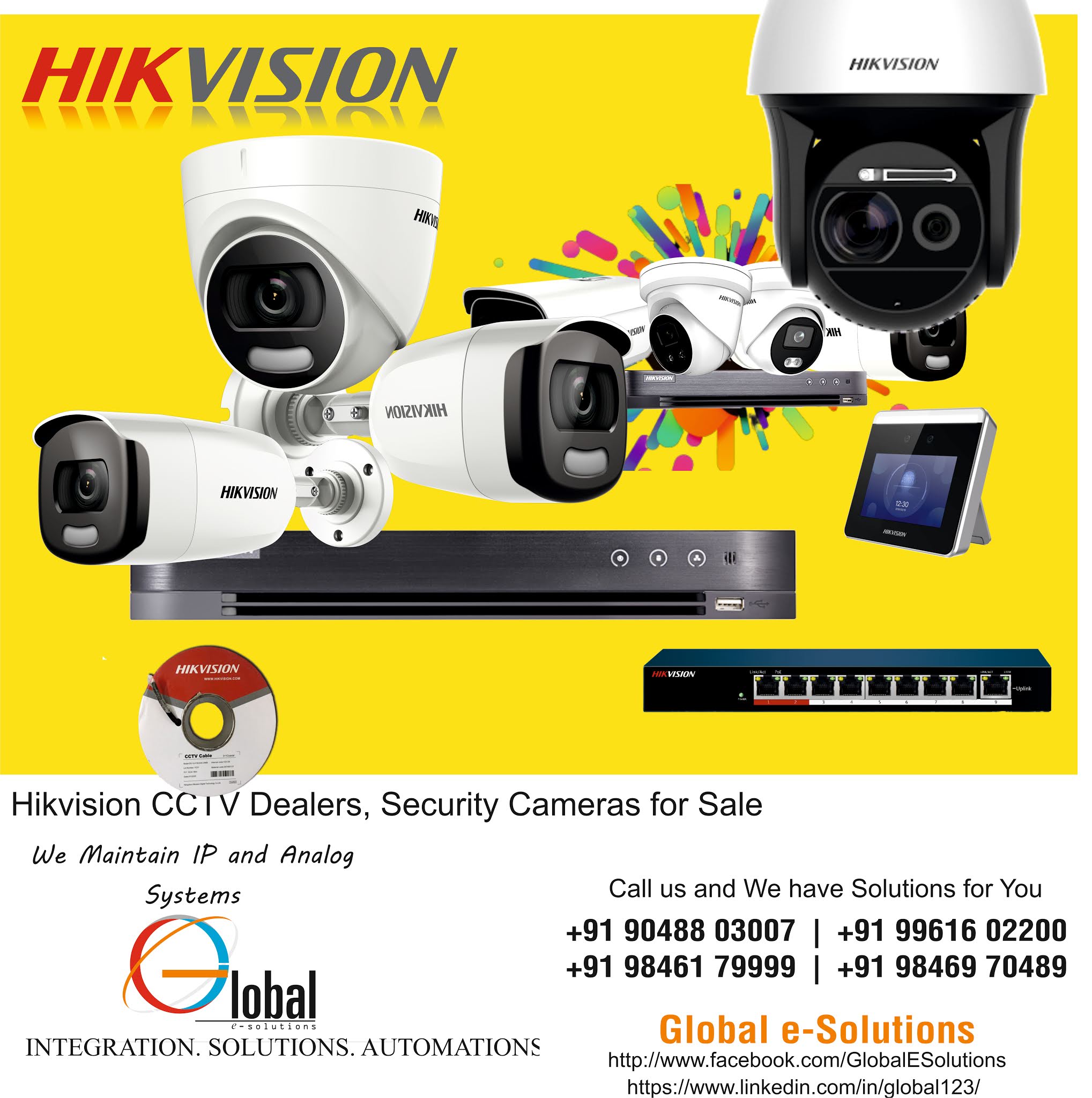 Hikvision Dealers in Ernakulam Global eSolutions Global e Solutions