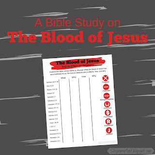 The Blood of Jesus Bible Study | scriptureand.blogspot.com