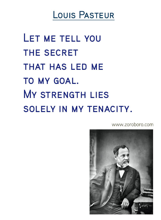 Louis Pasteur Quotes. creativity Quotes, science Quotes, chance Quotes & Inspirational Quotes. Louis Pasteur (French biologist, microbiologist, and chemist)