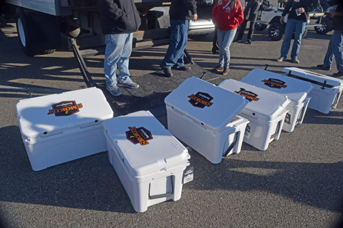 All teams cooked the same meats - courtesy of Smithfield and The Butcher Shoppe.