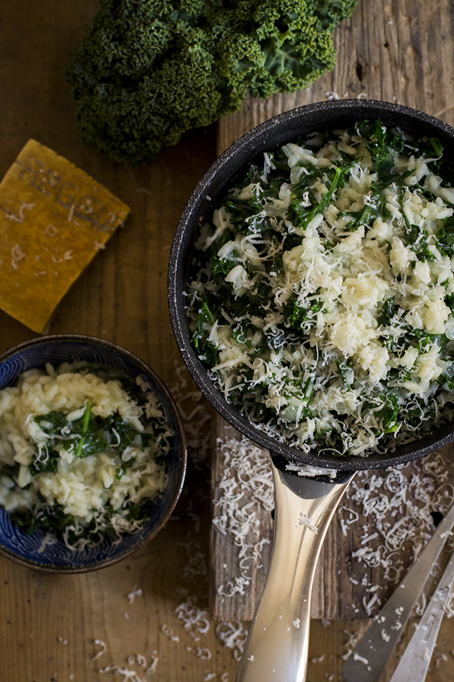 Contigo en la playa! RISOTTO DE KALE