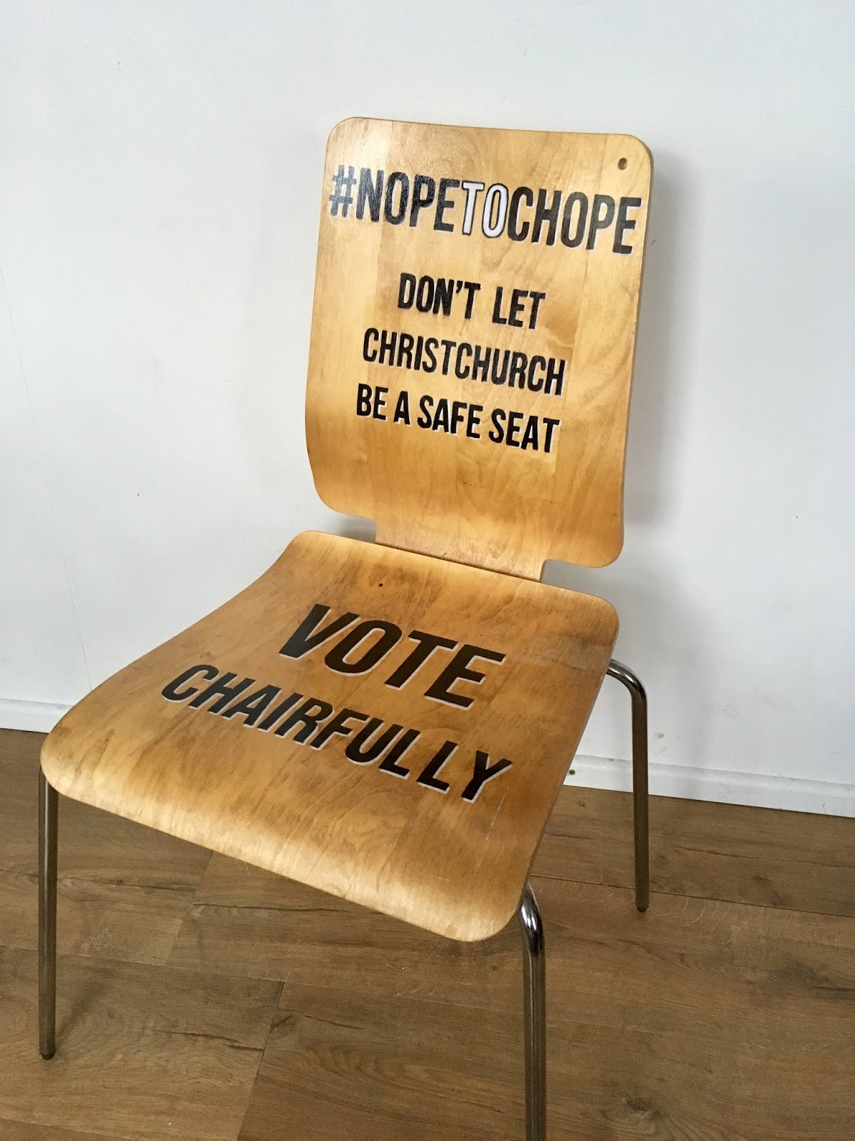 33. VOTE CHAIRFULLY