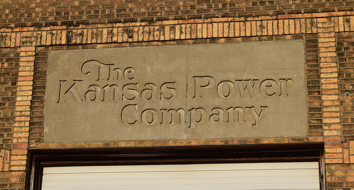 1930 Kansas Power Company Building Bringing Electricity to Rural America