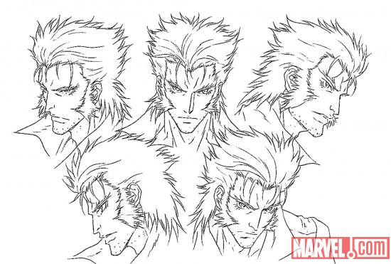 Rusted Mecha: Wolverine Anime Concept Art