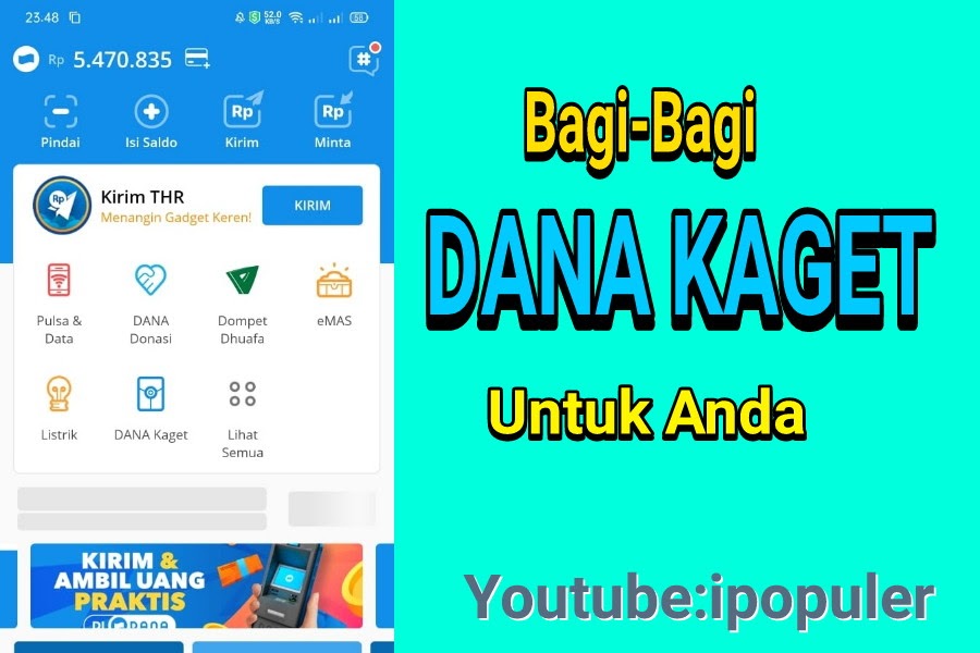 Klaim Dana Kaget Anda Disini Aplikasi Penghasil Uang 2021