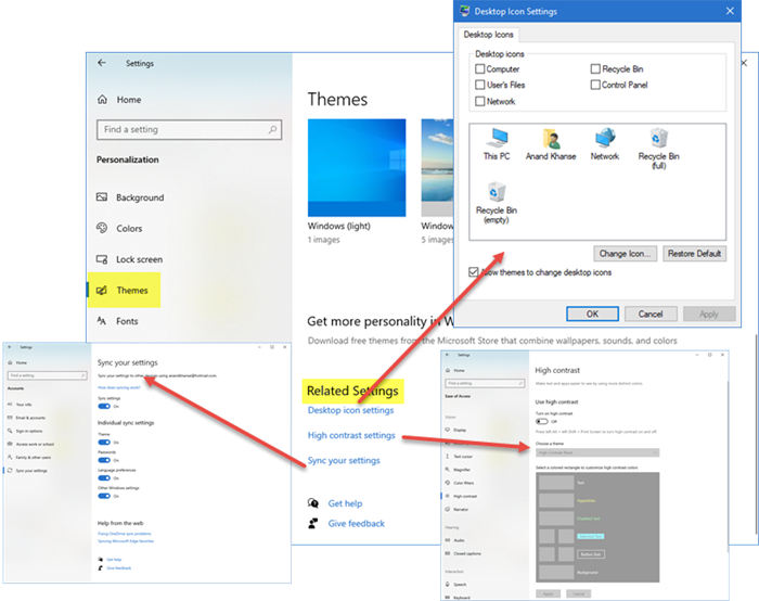 Design, Sperrbildschirm, Hintergrundbild in Windows 10 ändern