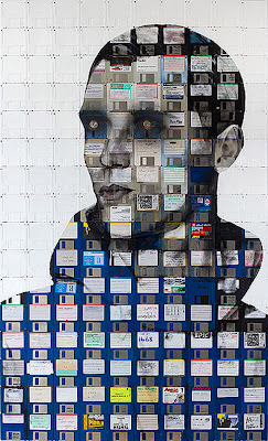 Floppy Disk Portraits