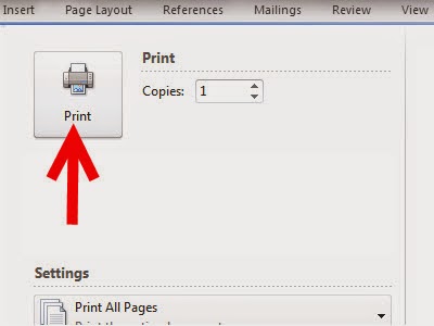 Contoh Procedure Text, HOW TO PRINT FROM MS. WORD  Hello!!