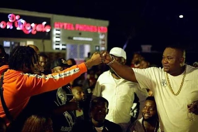 Nigerian Rapper Dandizzy Smiles Home 3.4 million as Nigerian celebrate Cubana Chief priest.