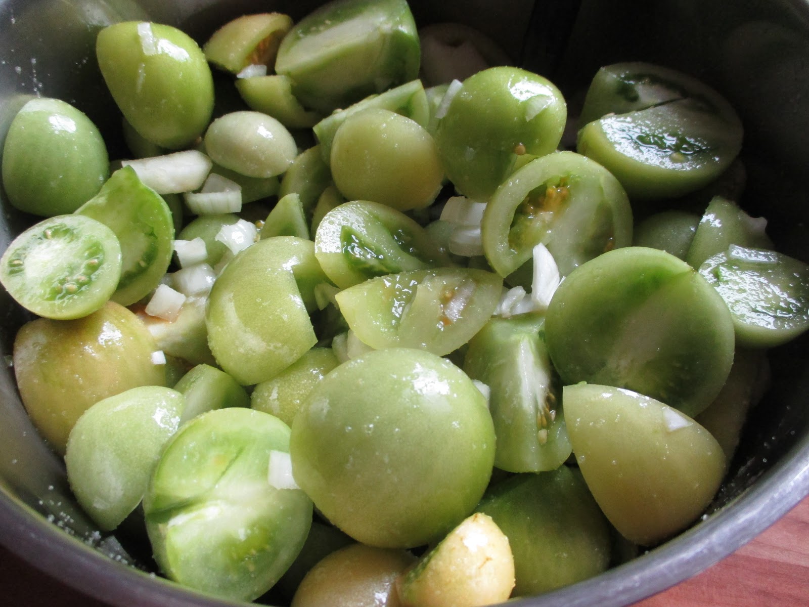 grüne Tomaten Chutney