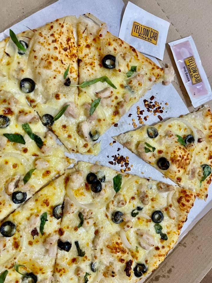 Yellow Cab Releases New Chicken Alfredo Pizza Beauty, fashion and