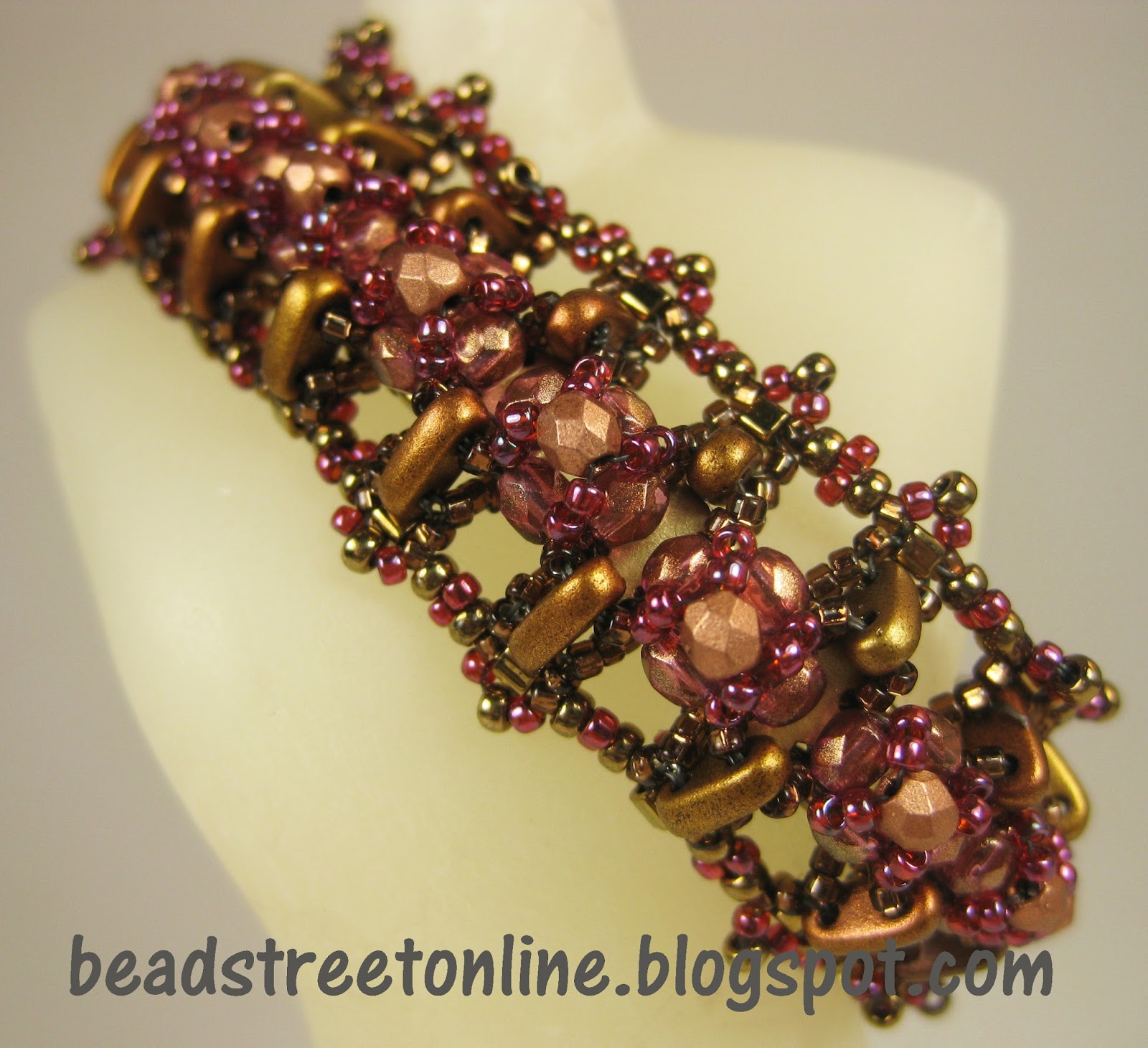 Bead Street Online: Royal Bridge Bracelet By Penny Dixon