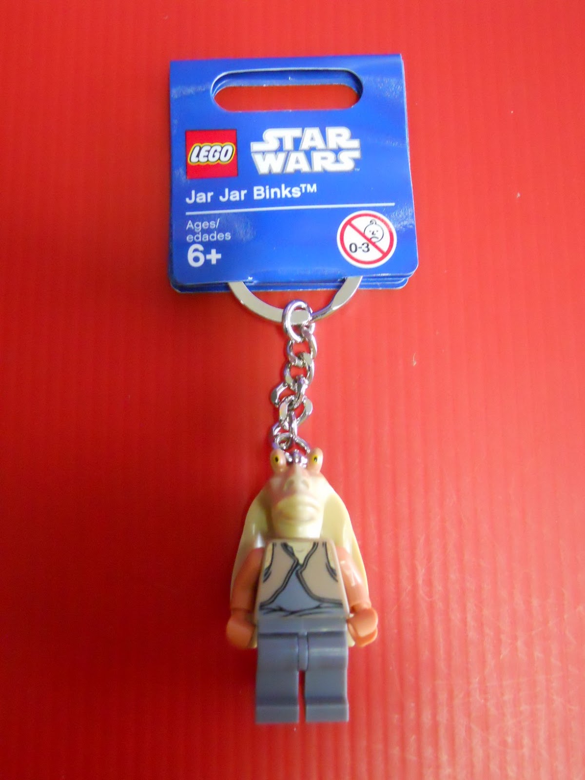 Dexters Diecasts (DexDC) LEGO Star Wars Keychain Jar Jar Binks