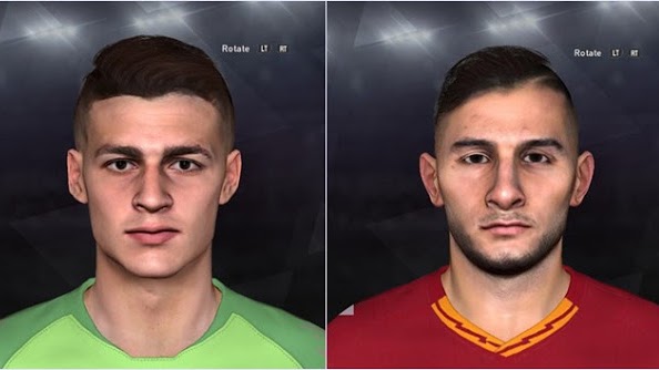 Pes 2017 Faces Kepa Arrizabalaga Kostas Manolas Kazemario Evolution