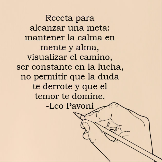 Frases de Leo Pavoni