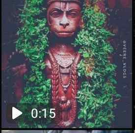 Hanuman Status Video Download Sharechat