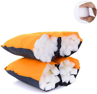 自動インフレーターピロー 超軽量インフレータブル 枕
